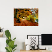 秋 – ハンス・アンデルセン・ブレデキルデ ポスター (ホームオフィス)