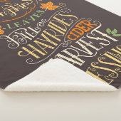 秋&ハーベスト恵み シェルパブランケット (3/4)