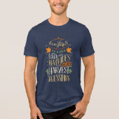 秋&ハーベスト恵み トライブレンドTシャツ (正面)
