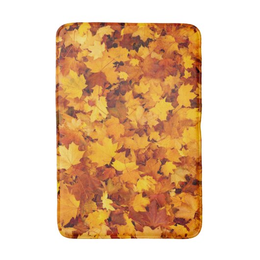 秋 バスマット (正面縦)