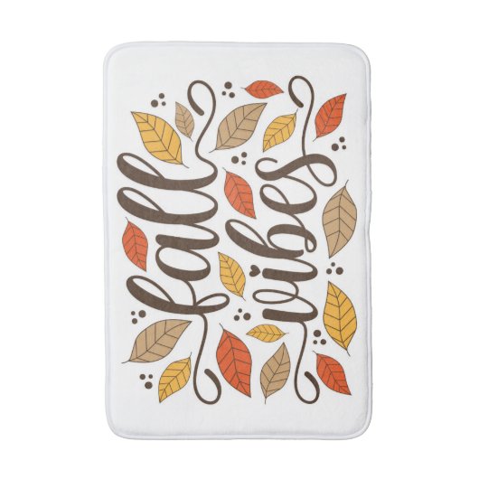 秋 バスマット (正面縦)