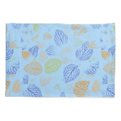 秋、パター葉ン3 枕カバー (裏面)