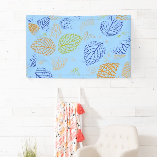 秋、パター葉ン3 横断幕 (インサイチュ)