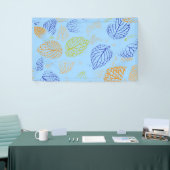 秋、パター葉ン3 横断幕 (トレードショー)