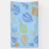 秋、パター葉ン3 横断幕 (縦)