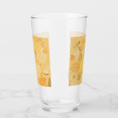 秋、パター葉ン4 タンブラーグラス (左)