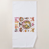 秋 ビーチタオル (正面)