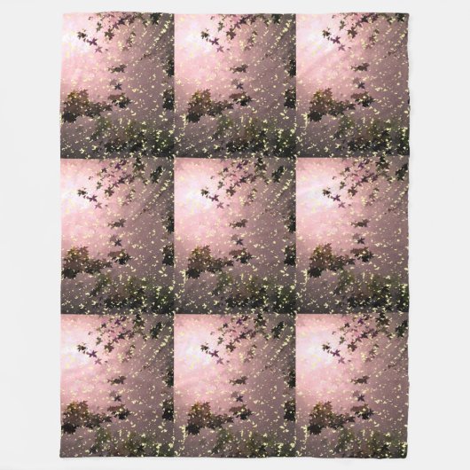 秋 フリースブランケット (正面)