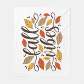 秋 フリースブランケット (正面)