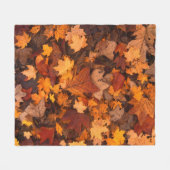 秋 フリースブランケット (正面(横))