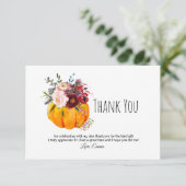 秋、フローラ、かぼち感謝していゃ、 サンキューカード (スタンド正面)