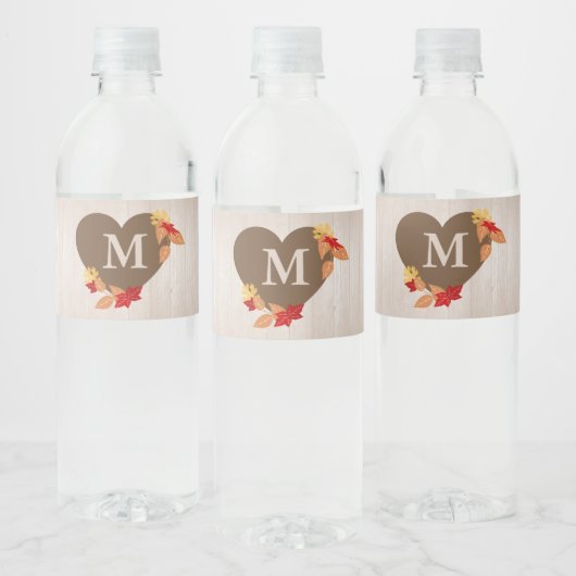 秋 ペットボトルラベル (ボトル)