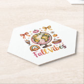 秋 ペーパーコースター (アングル)