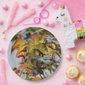 秋 ペーパープレート (パーティー)