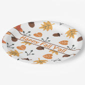 秋 ペーパープレート (アングル)