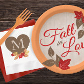 秋 ペーパープレート