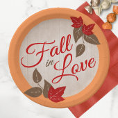 秋 ペーパープレート