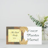 秋/ホリデー フォトカード シーズンカード (スタンド正面)