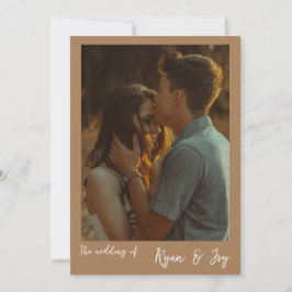 秋/ボホ結婚式招待状 招待状