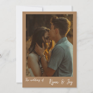 秋/ボホ結婚式招待状 招待状