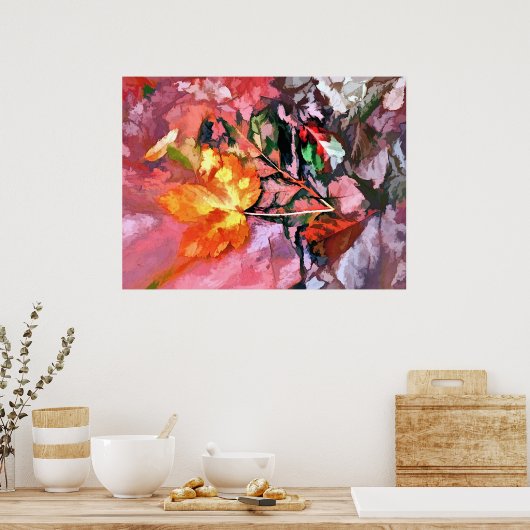 秋 ポスター (キッチン)