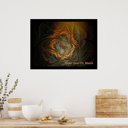 秋 ポスター (キッチン)