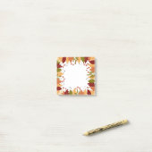 秋 ポストイット (デスク上)