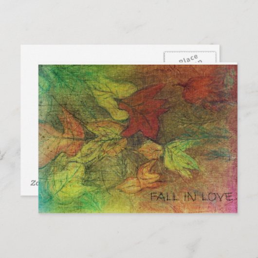 秋 ポストカード (正面/裏面)