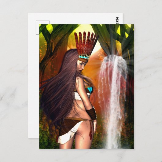 秋 ポストカード (正面/裏面)