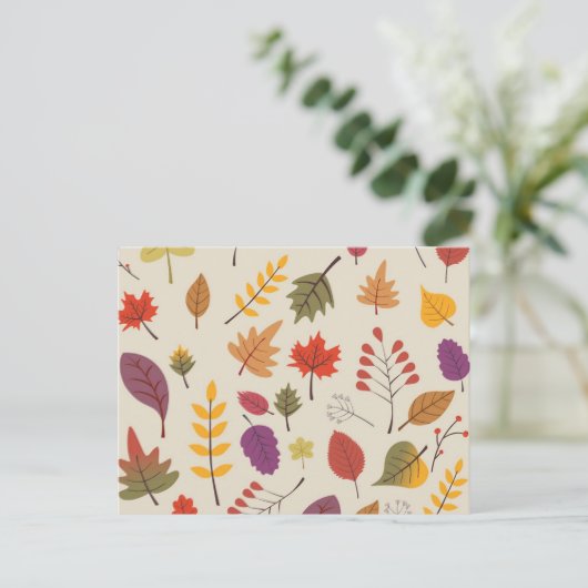 秋 ポストカード (スタンド正面)