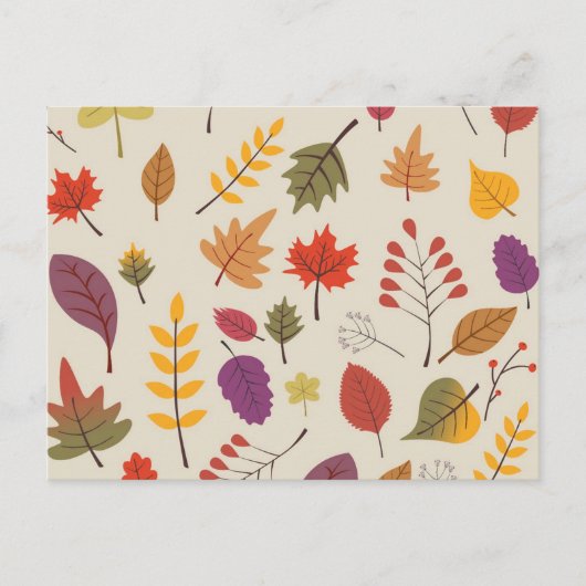 秋 ポストカード (正面)