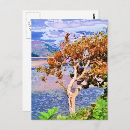 秋 ポストカード (正面/裏面)