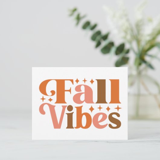 秋 ポストカード (スタンド正面)