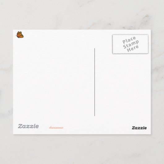 秋 ポストカード (裏面)