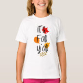 秋・ヤールだ Tシャツ (正面)