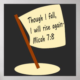 秋&ライズ聖書の聖句 ポスター