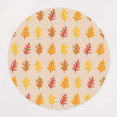 秋 ラベル (デザイン2)