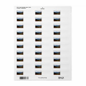 秋 ラベル (フルシート)