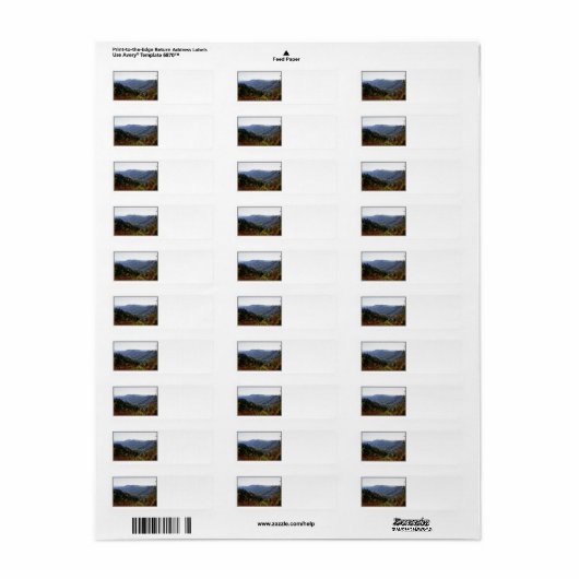 秋 ラベル (フルシート)