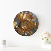 秋 ラージ壁時計 (ホーム)