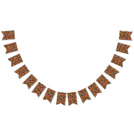 秋&リーフ バンティングフラッグ