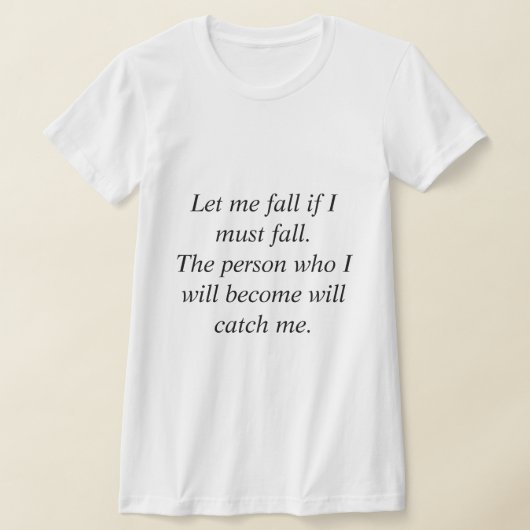 秋、上昇、消滅 Tシャツ (レイダウン)