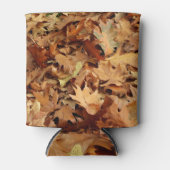 秋，乾いた葉 缶クーラー (正面)