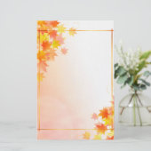 秋 便箋 (スタンド正面)