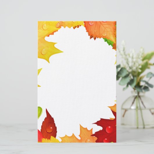 秋 便箋 (スタンド正面)