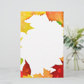 秋 便箋 (スタンド正面)