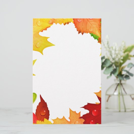 秋 便箋 (スタンド正面)