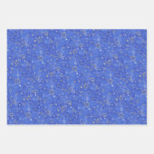 秋〔占星術の〕十二宮図のサインtrio《星座》乙女座，天秤座，蠍座 ラッピングペーパーシート (正面2)