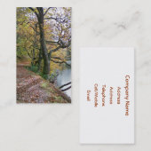 秋 名刺 (正面/裏面)