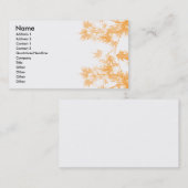 秋 名刺 (正面/裏面)